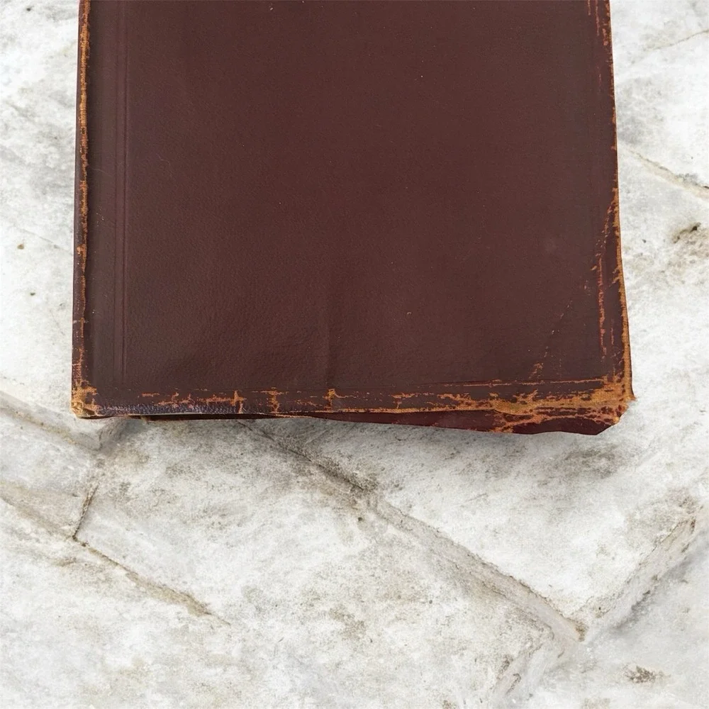 Vintage‎ 1923 leather bound law book Annotated Forms of Agreement Prentice-Hall